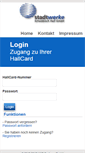 Mobile Screenshot of hallcard.stadtwerke-hall.de